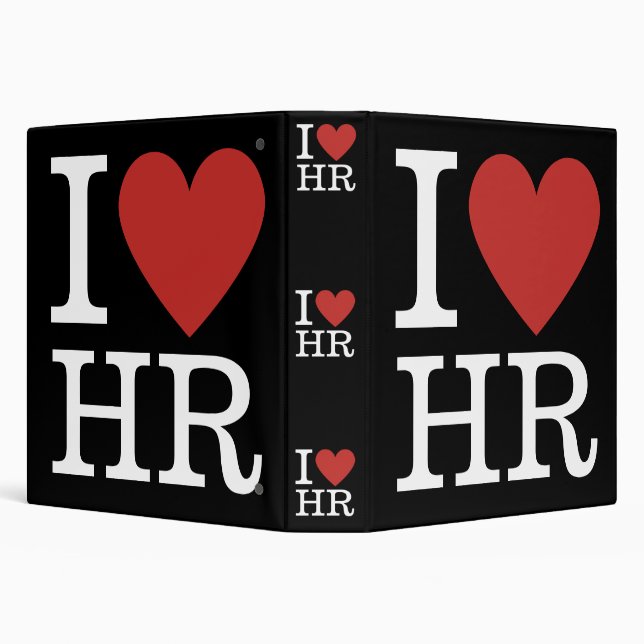 I ❤️ Love HR  - HR Department/Staff - Binder (Background)