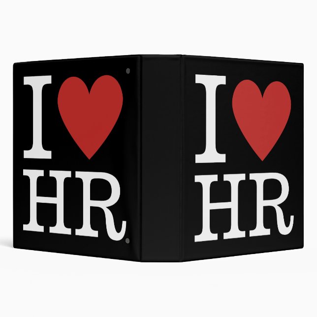 I ❤️ Love HR (HR Dept.) Binder (Background)