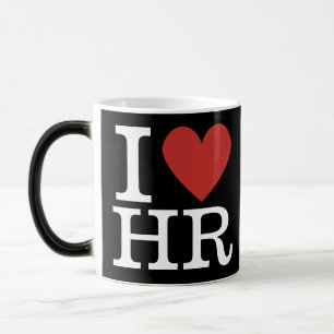 I ❤️ Love HR Morphing Mug - For HR Dept. Staff