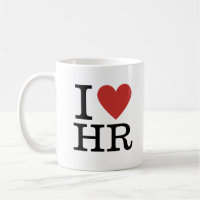 I ❤️ Love HR Mug - Pour le personnel du ministère 