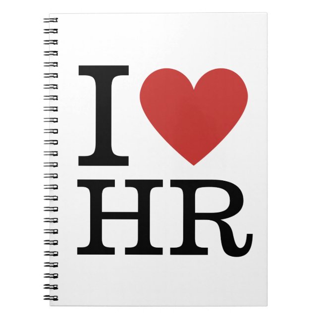I ❤️ Love HR - RH Département/Personnel - Carnet (Devant)