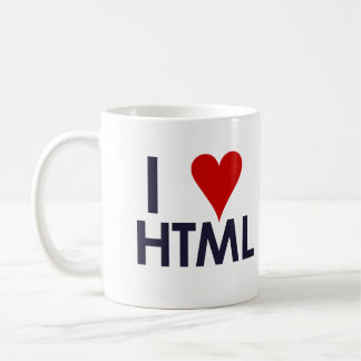 I Love HTML - sitepoint.com Coffee Mug