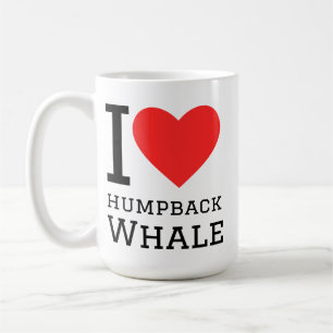 I love humpback whale coffee mug