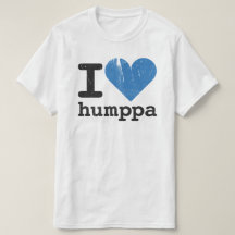 I Love Humppa Blue Value T-Shirt