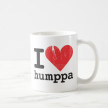 I love Humppa Classic White Mug