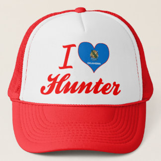 I Love Hunter, Oklahoma Trucker Hat