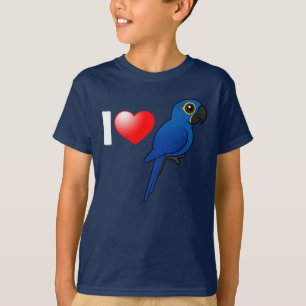 I Love Hyacinth Macaws T-Shirt