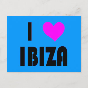 I Love Ibiza postcard