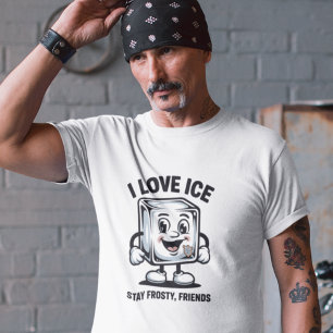 I Love ICE Conservative Immigration Border T-Shirt