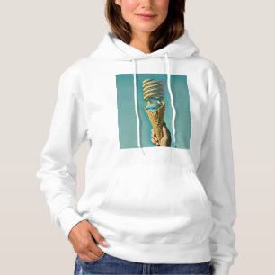 I love ice cream artwork hoodie