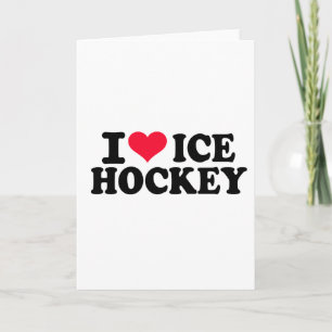 I love Ice hockey Card