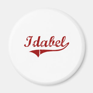 I Love Idabel Oklahoma Magnet