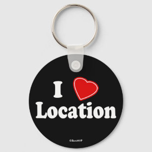I Love II Keychain