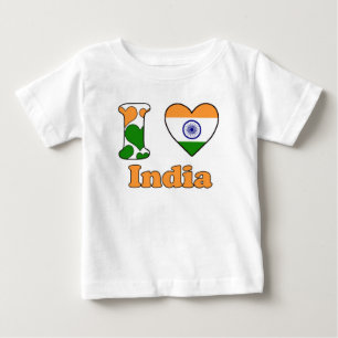 I love India Baby T-Shirt