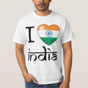 I Love India T-Shirt
