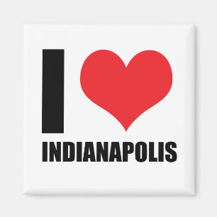I love Indianapolis Magnet