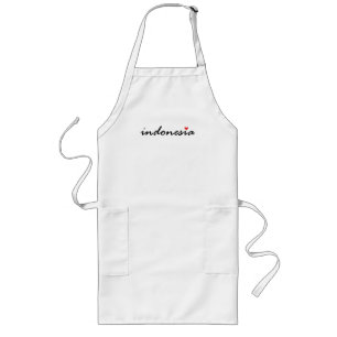I love Indonesia Long Apron