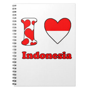 I love Indonesia Notebook