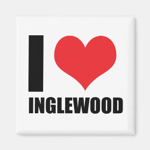 I love Inglewood Magnet