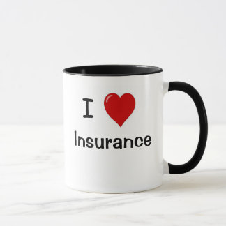I Love Insurance - I Heart Insurance Mug