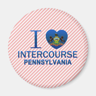 I Love Intercourse, PA Magnet