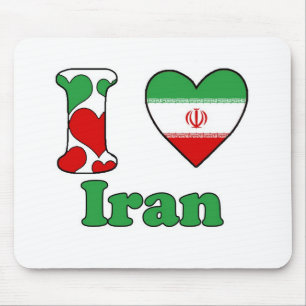 I love Iran Mouse Pad