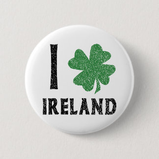 I Love Ireland 2 Inch Round Button
