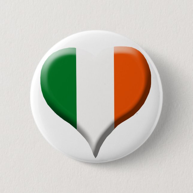 I Love Ireland Button (Front)