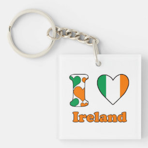 I love Ireland Keychain