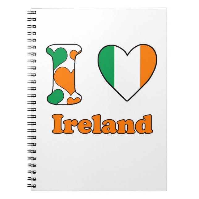 I love Ireland Notebook (Front)