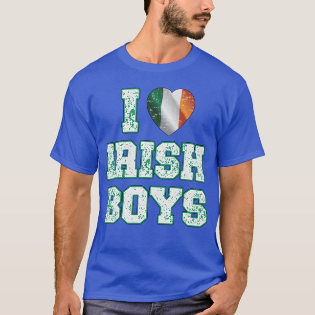 I Love Irish Boys I Heart Irish Boys friend T-Shirt (Front)