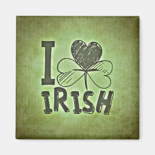 I Love Irish Magnet