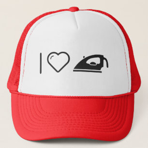 I Love Ironing Clothes Trucker Hat