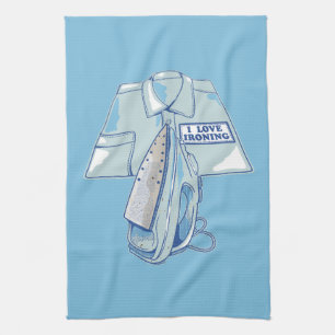 I love ironing funny iron kitchen towel