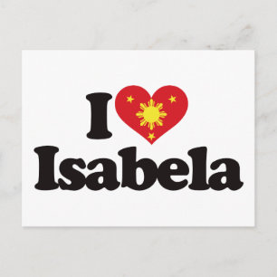 I Love Isabela Postcard