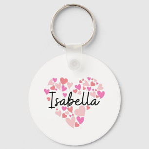 I love Isabella Keychain