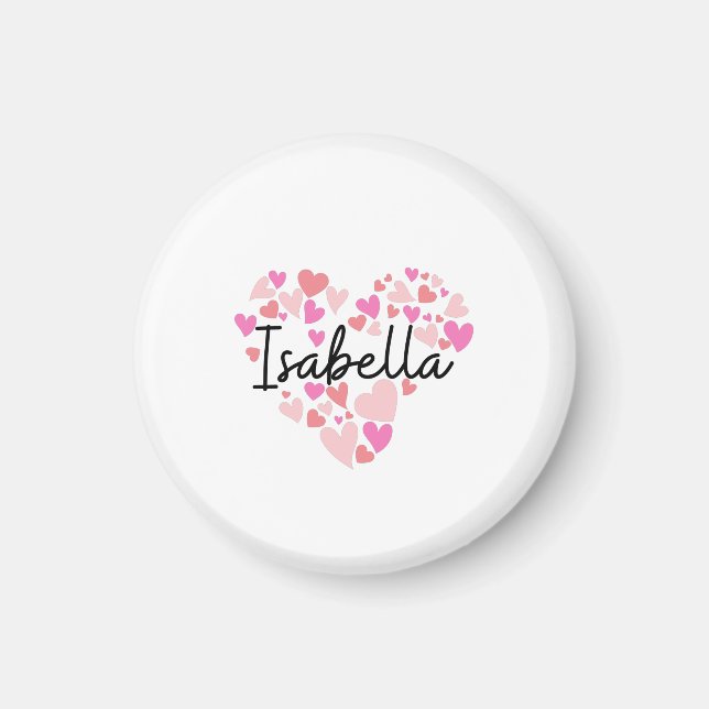 I love Isabella Magnet (Front)