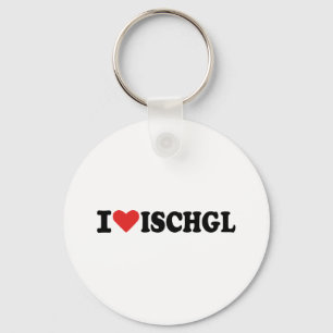 I love Ischgl Keychain
