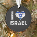 I Love Israel Ornament<br><div class="desc">I Love Israel</div>