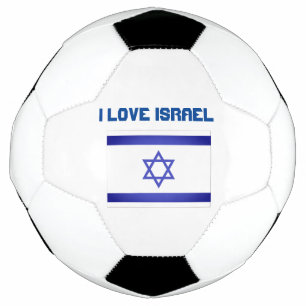 I Love Israel Soccer Ball