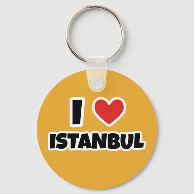I love Istanbul Keychain (Front)