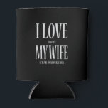 I Love It When My Wife Lets Me Play Pickleball Fun Can Cooler<br><div class="desc">This is a great gift for your family,  friends during Hanukkah holiday. They will be happy to receive this gift from you during Hanukkah holiday.</div>