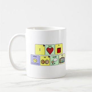 I love it when we speak AAC Mug