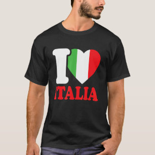 I Love Italia Beautiful Italian Country I Love Ita T-Shirt