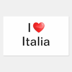I love Italia Sticker