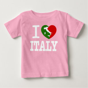 I Love Italy Baby T-Shirt
