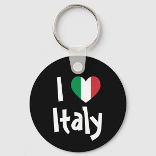 I Love Italy Keychain