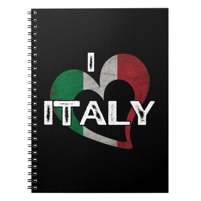 I LOVE ITALY NOTEBOOK (Front)