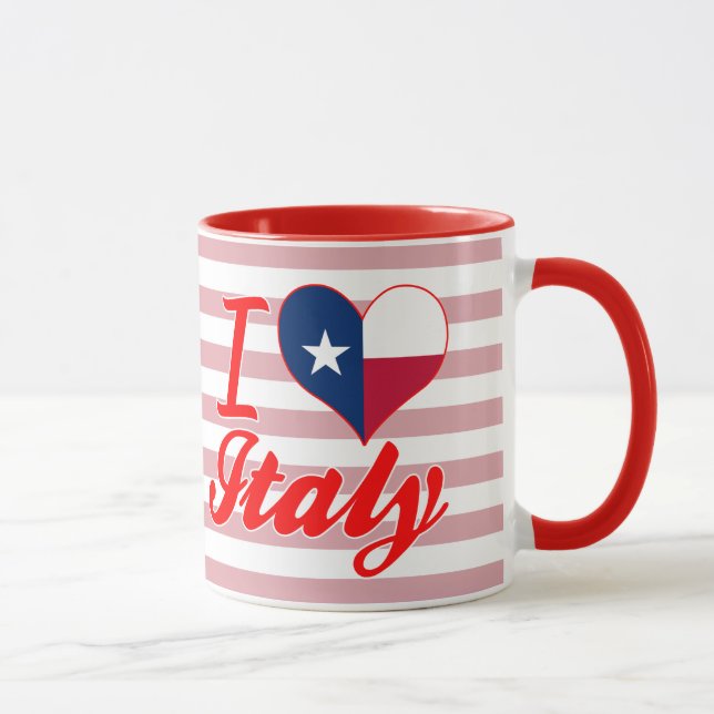 I Love Italy, Texas Mug (Right)