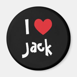 I Love Jack Magnet